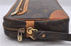 Auth Louis Vuitton Monogram Marly Dragonne GM Clutch Hand Bag M51825 LV 2909D