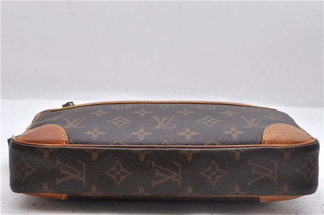 Auth Louis Vuitton Monogram Marly Dragonne GM Clutch Hand Bag M51825 LV 2909D