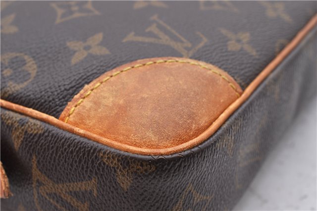 Auth Louis Vuitton Monogram Marly Dragonne GM Clutch Hand Bag M51825 LV 2909D
