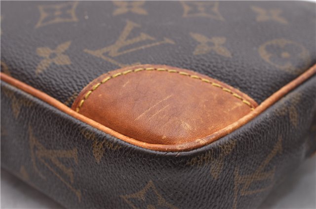 Auth Louis Vuitton Monogram Marly Dragonne GM Clutch Hand Bag M51825 LV 2909D