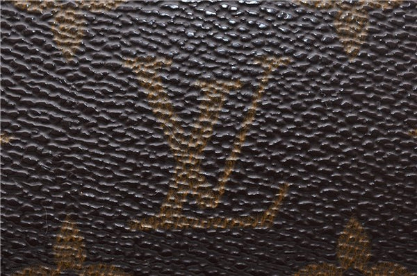 Auth Louis Vuitton Monogram Marly Dragonne GM Clutch Hand Bag M51825 LV 2909D