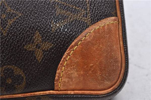 Auth Louis Vuitton Monogram Marly Dragonne GM Clutch Hand Bag M51825 LV 2909D