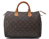 Authentic Louis Vuitton Monogram Speedy 30 Hand Bag M41526 LV 2910D