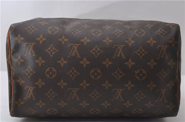 Authentic Louis Vuitton Monogram Speedy 30 Hand Bag M41526 LV 2910D