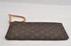 Authentic Louis Vuitton Monogram Neverfull GM Pouch Purse Clutch Bag Pink 2910I