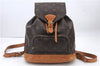 Authentic Louis Vuitton Monogram Montsouris MM Backpack M51136 LV 2911D