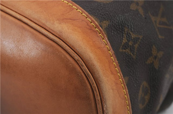 Authentic Louis Vuitton Monogram Montsouris MM Backpack M51136 LV 2911D