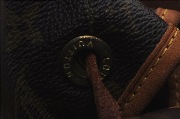 Authentic Louis Vuitton Monogram Montsouris MM Backpack M51136 LV 2911D