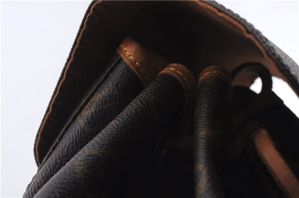 Authentic Louis Vuitton Monogram Montsouris MM Backpack M51136 LV 2911D
