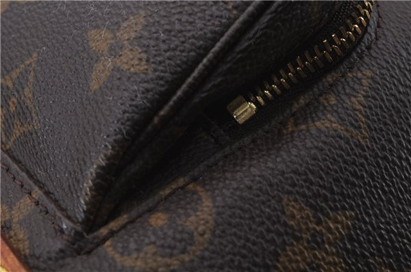 Authentic Louis Vuitton Monogram Montsouris MM Backpack M51136 LV 2911D