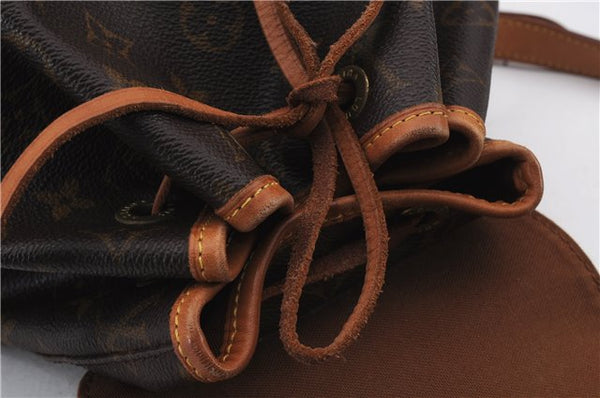 Authentic Louis Vuitton Monogram Montsouris MM Backpack M51136 LV 2911D