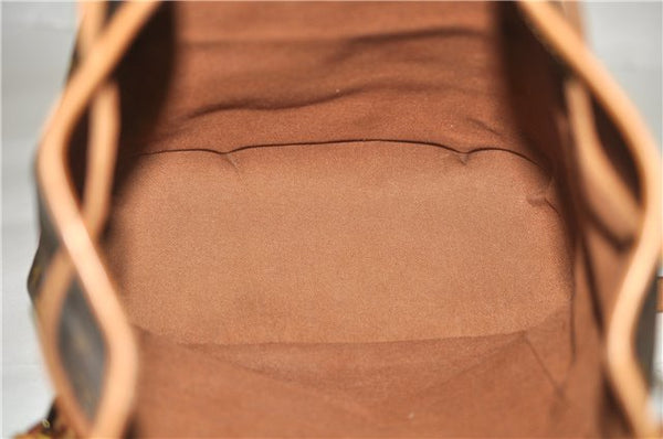 Authentic Louis Vuitton Monogram Montsouris MM Backpack M51136 LV 2911D