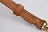 Authentic Louis Vuitton Leather Shoulder Strap Beige 47.6-54.7" LV 2911I