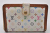 Louis Vuitton Monogram Multicolor Porte Monnaie Billets Viennois Wallet LV 2913I