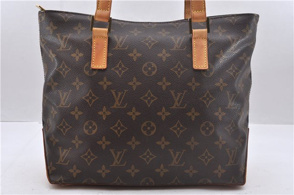 Authentic Louis Vuitton Monogram Cabas Piano Tote Bag Purse M51148 LV 2914D