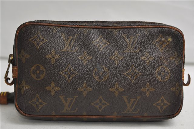 Auth Louis Vuitton Monogram Marly Bandouliere Shoulder Bag M51828 LV Junk 2914E