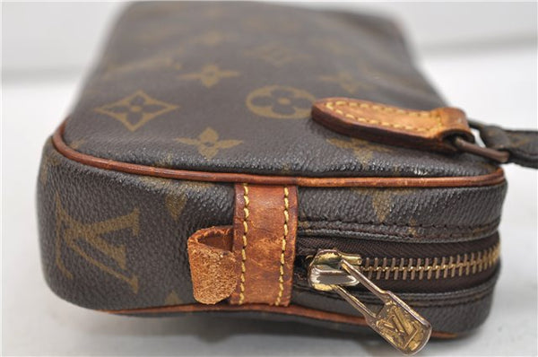 Auth Louis Vuitton Monogram Marly Bandouliere Shoulder Bag M51828 LV Junk 2914E