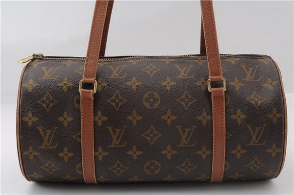 Authentic Louis Vuitton Monogram Papillon 30 Hand Bag Old Model LV 2914F