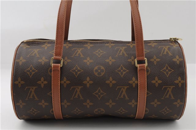 Authentic Louis Vuitton Monogram Papillon 30 Hand Bag Old Model LV 2914F