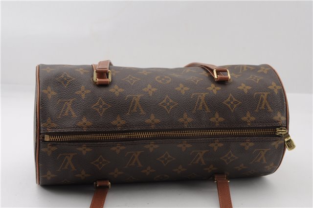 Authentic Louis Vuitton Monogram Papillon 30 Hand Bag Old Model LV 2914F
