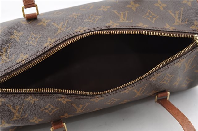 Authentic Louis Vuitton Monogram Papillon 30 Hand Bag Old Model LV 2914F