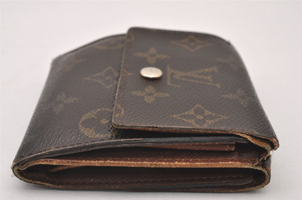 Authentic Louis Vuitton Monogram Portefeuille Elise Wallet Purse M61654 LV 2914I