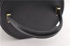 Authentic Louis Vuitton Epi Cannes Cosmetic Hand Bag Black M48032 LV 2916E
