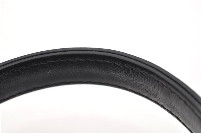 Authentic Louis Vuitton Epi Cannes Cosmetic Hand Bag Black M48032 LV 2916E