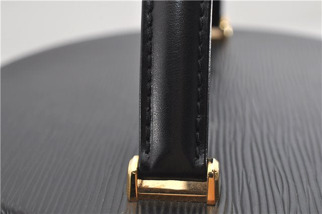 Authentic Louis Vuitton Epi Cannes Cosmetic Hand Bag Black M48032 LV 2916E