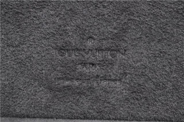 Authentic Louis Vuitton Epi Cannes Cosmetic Hand Bag Black M48032 LV 2916E