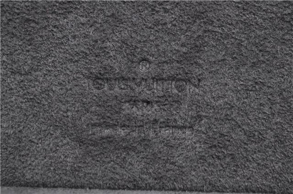 Authentic Louis Vuitton Epi Cannes Cosmetic Hand Bag Black M48032 LV 2916E