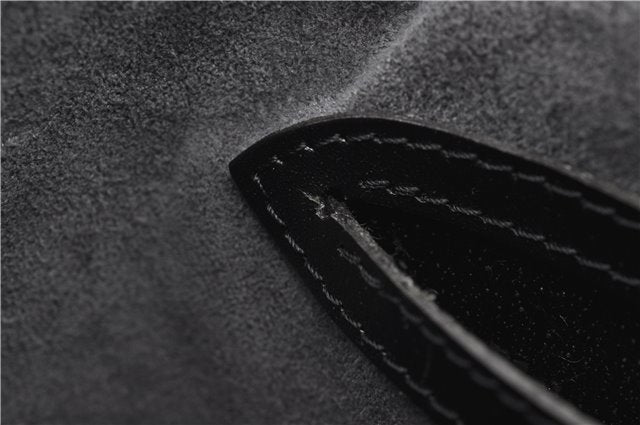 Authentic Louis Vuitton Epi Cannes Cosmetic Hand Bag Black M48032 LV 2916E