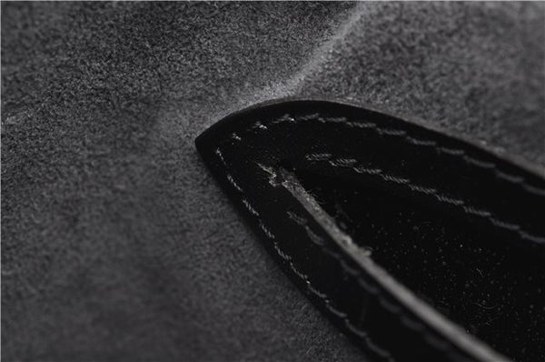 Authentic Louis Vuitton Epi Cannes Cosmetic Hand Bag Black M48032 LV 2916E