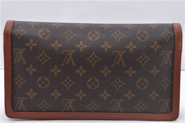 Auth Louis Vuitton Monogram Pochette Dame GM Clutch Hand Bag M51810 LV 2917D