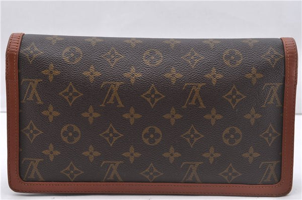Auth Louis Vuitton Monogram Pochette Dame GM Clutch Hand Bag M51810 LV 2917D