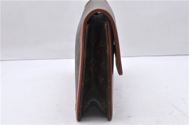 Auth Louis Vuitton Monogram Pochette Dame GM Clutch Hand Bag M51810 LV 2917D