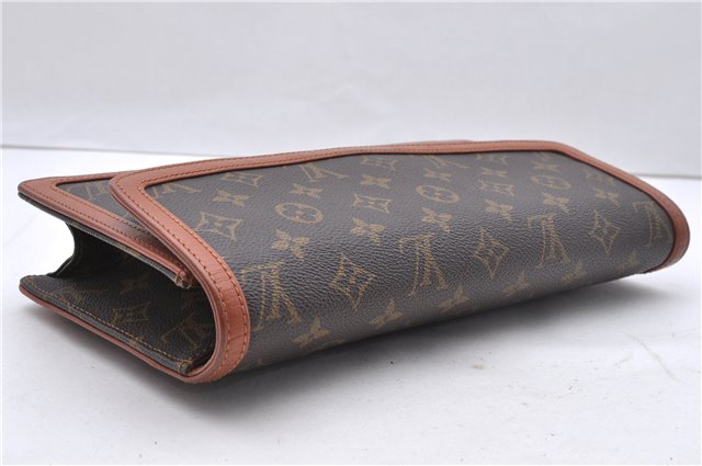 Auth Louis Vuitton Monogram Pochette Dame GM Clutch Hand Bag M51810 LV 2917D