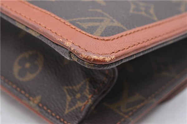 Auth Louis Vuitton Monogram Pochette Dame GM Clutch Hand Bag M51810 LV 2917D