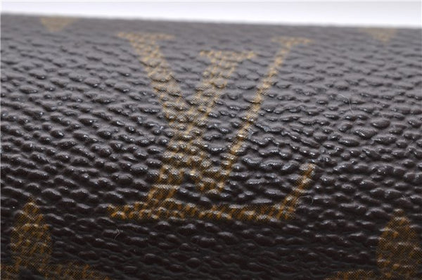 Auth Louis Vuitton Monogram Pochette Dame GM Clutch Hand Bag M51810 LV 2917D