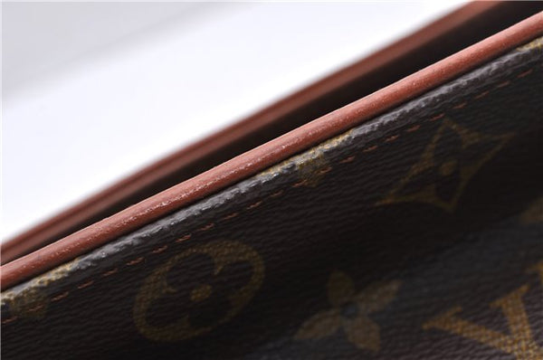 Auth Louis Vuitton Monogram Pochette Dame GM Clutch Hand Bag M51810 LV 2917D