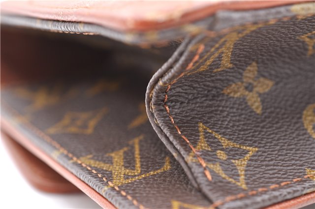 Auth Louis Vuitton Monogram Pochette Dame GM Clutch Hand Bag M51810 LV 2917D