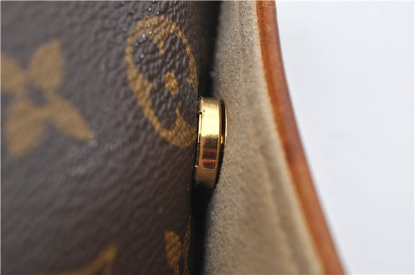 Authentic Louis Vuitton Monogram Pochette Twin PM Shoulder Bag M51854 LV 2917E