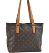 Authentic Louis Vuitton Monogram Cabas Piano Tote Bag M51148 LV 2918D