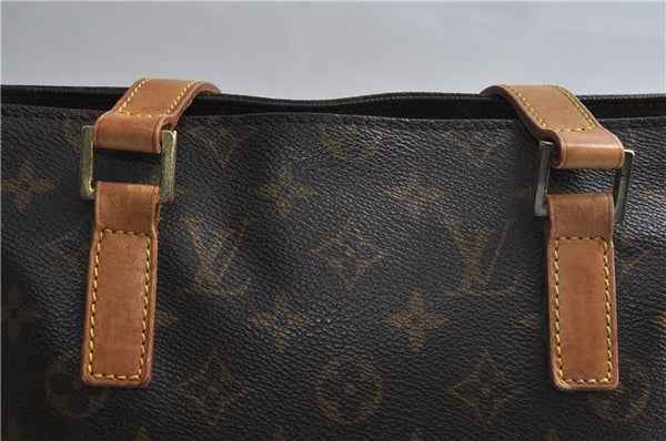 Authentic Louis Vuitton Monogram Cabas Piano Tote Bag M51148 LV 2918D