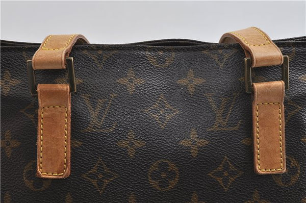 Authentic Louis Vuitton Monogram Cabas Piano Tote Bag M51148 LV 2918D