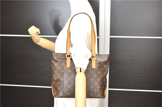 Authentic Louis Vuitton Monogram Cabas Piano Tote Bag M51148 LV 2918D