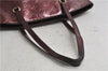 Authentic Louis Vuitton Vernis Avalon GM Shoulder Bag M91742 Bordeaux Red 2918E