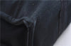 Authentic HERMES Deauville MM Hand Tote Bag Canvas Black 2920E
