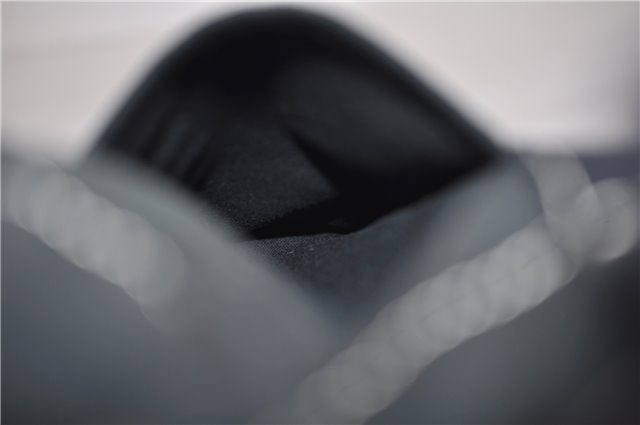 Authentic HERMES Deauville MM Hand Tote Bag Canvas Black 2920E