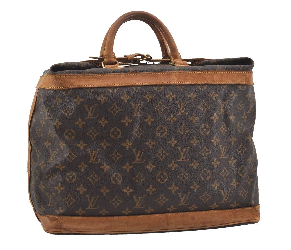 Authentic Louis Vuitton Monogram Cruiser Bag 40 Travel Hand Bag M41139 LV 2921I